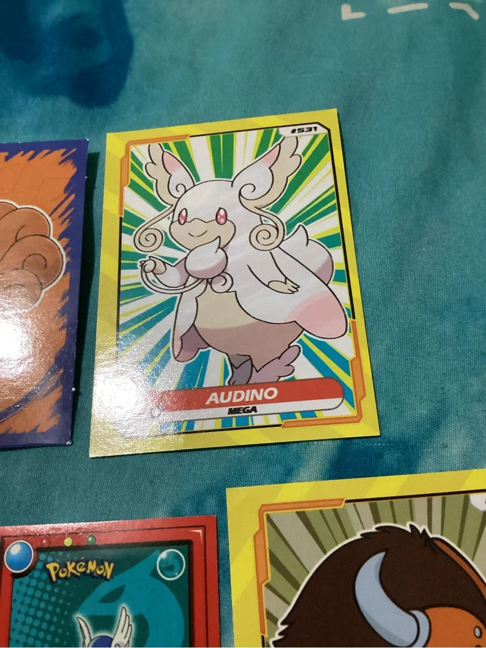 7 piece Pokémon sticker set featuring ash!